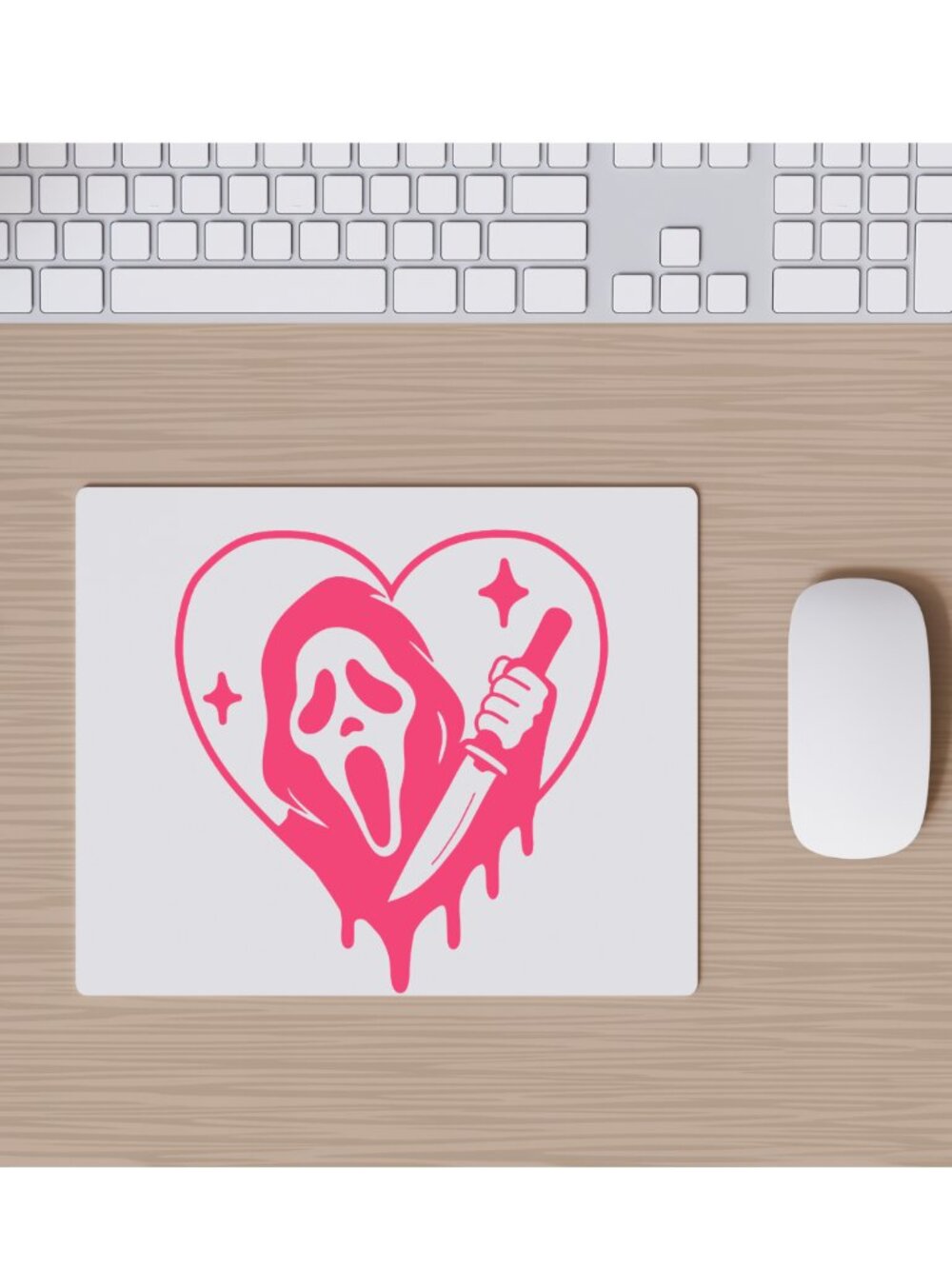 🩷 PINK GHOSTFACE MOUSEPAD 🩷